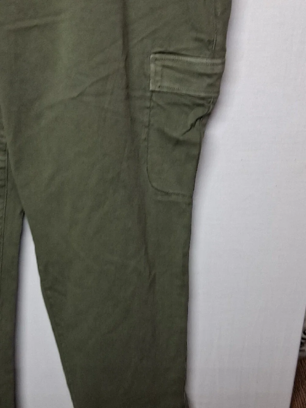 Torrid Olive Drawstring Cargo Pants - Picture 7 of 10